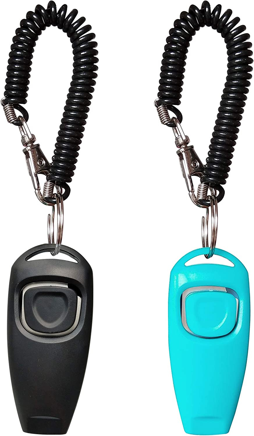 Newnewstar Pet Training Clicker Whistle with Wrist Strap - Dog Training Clickers