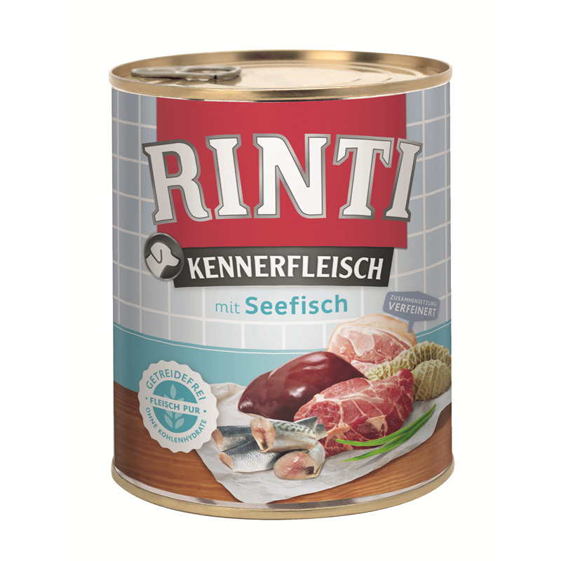 Rinti Can Kennerfleisch Seefisch 24 X 28.2oz (5,20 €/ KG)