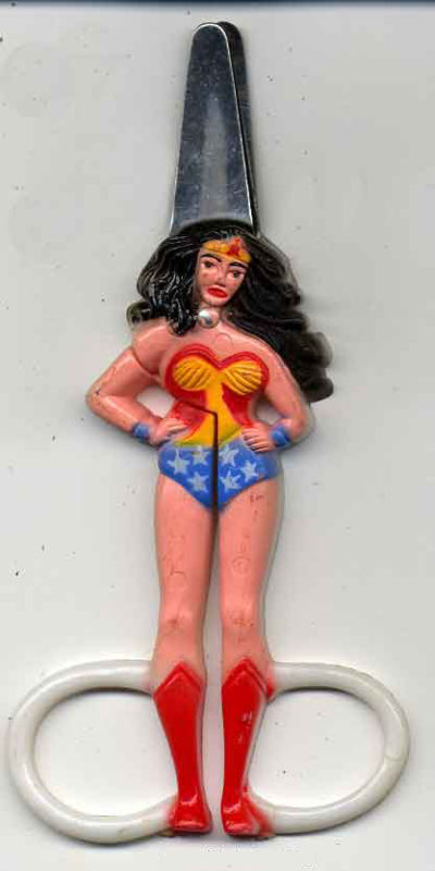 Vintage Wonder Woman Scissors 1978