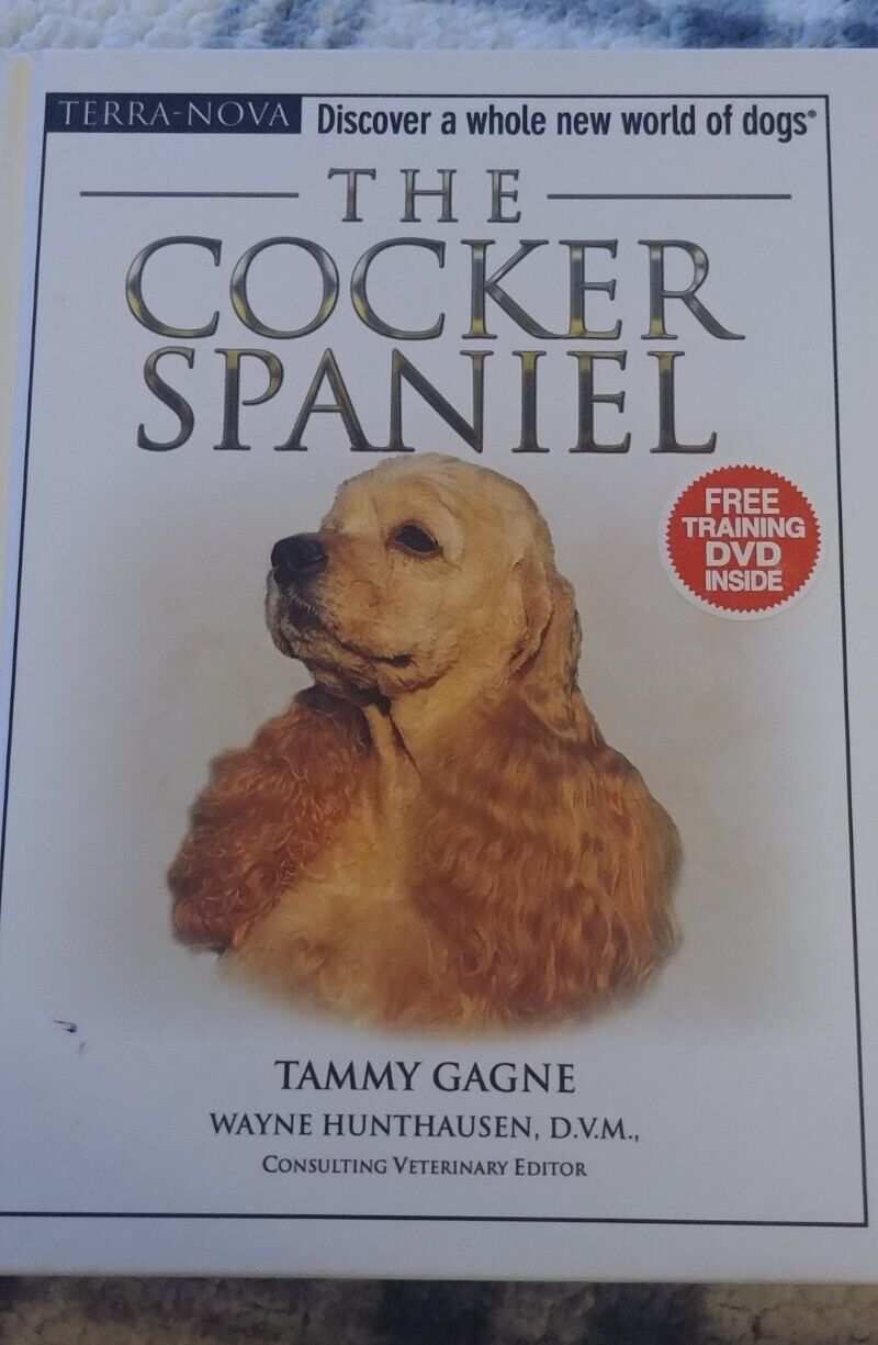 The Cocker Spaniel - Hard back discovery  book With DVD Training video NEW