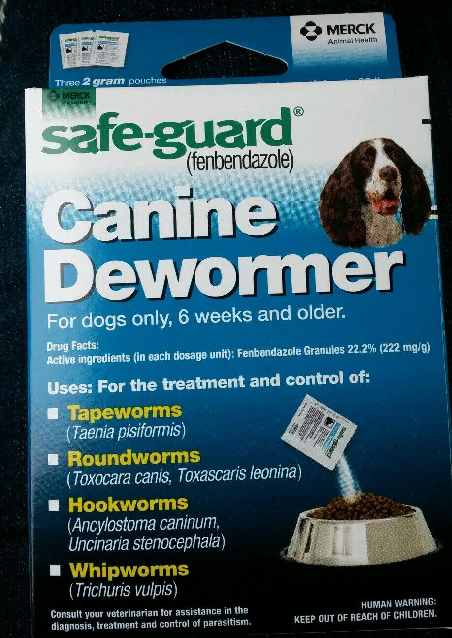 Safe-Guard Canine Dewormer for Medium Dogs