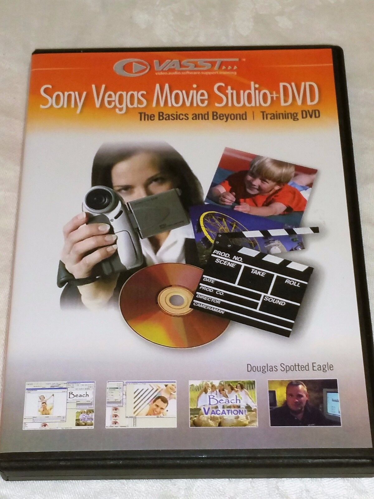 Sony Vegas Movie Studio TRAINING DVD by Douglas Spotted Eagle