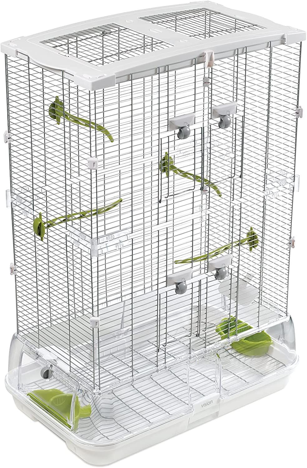 Vision M02 Wire Bird Cage, Home for Parakeets, Finches and Medium 