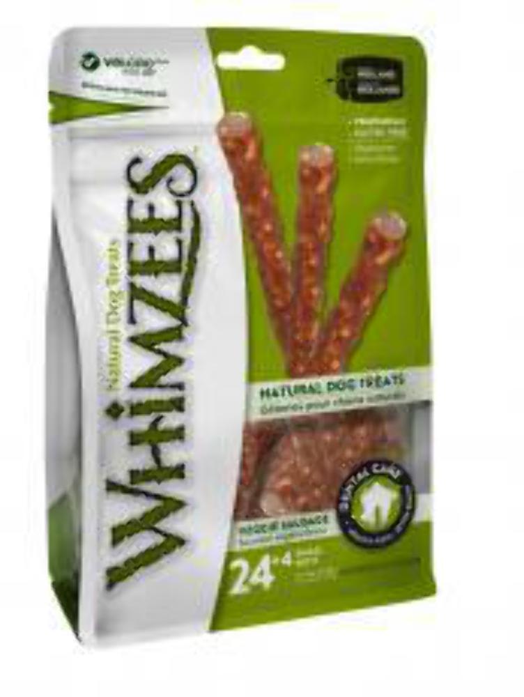 Whimzees Veggie Sausage Small 28 Pack - Healthy Vegetarian Gluten Free Dog Chew