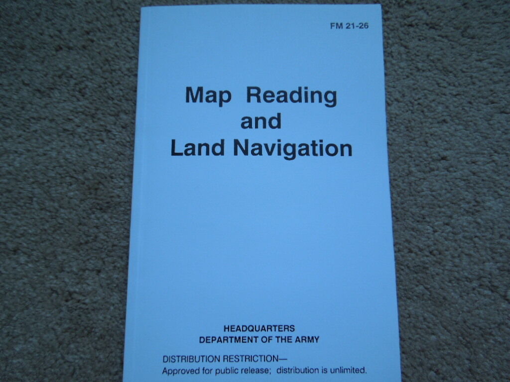 USGI Manual Map Reading And Land Navigation 150 pages