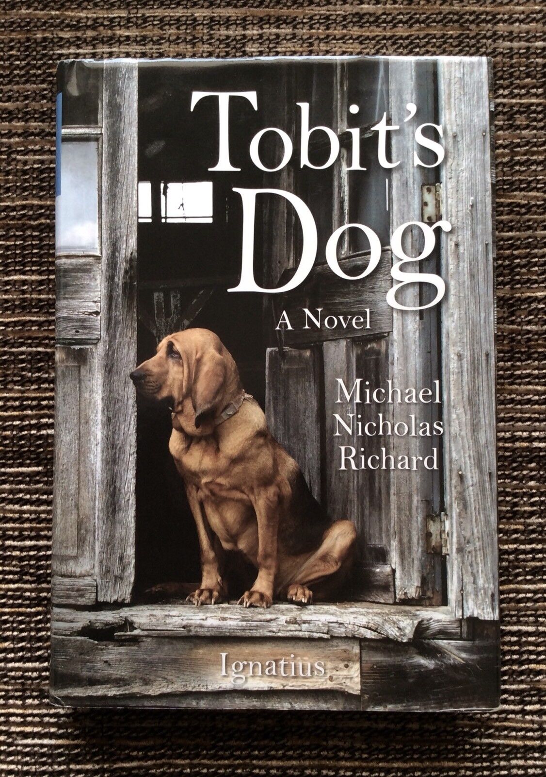 RARE SIGNED 2014 Tobit\'s Dog: A Novel by Michael Nicholas Richard, Hardcover
