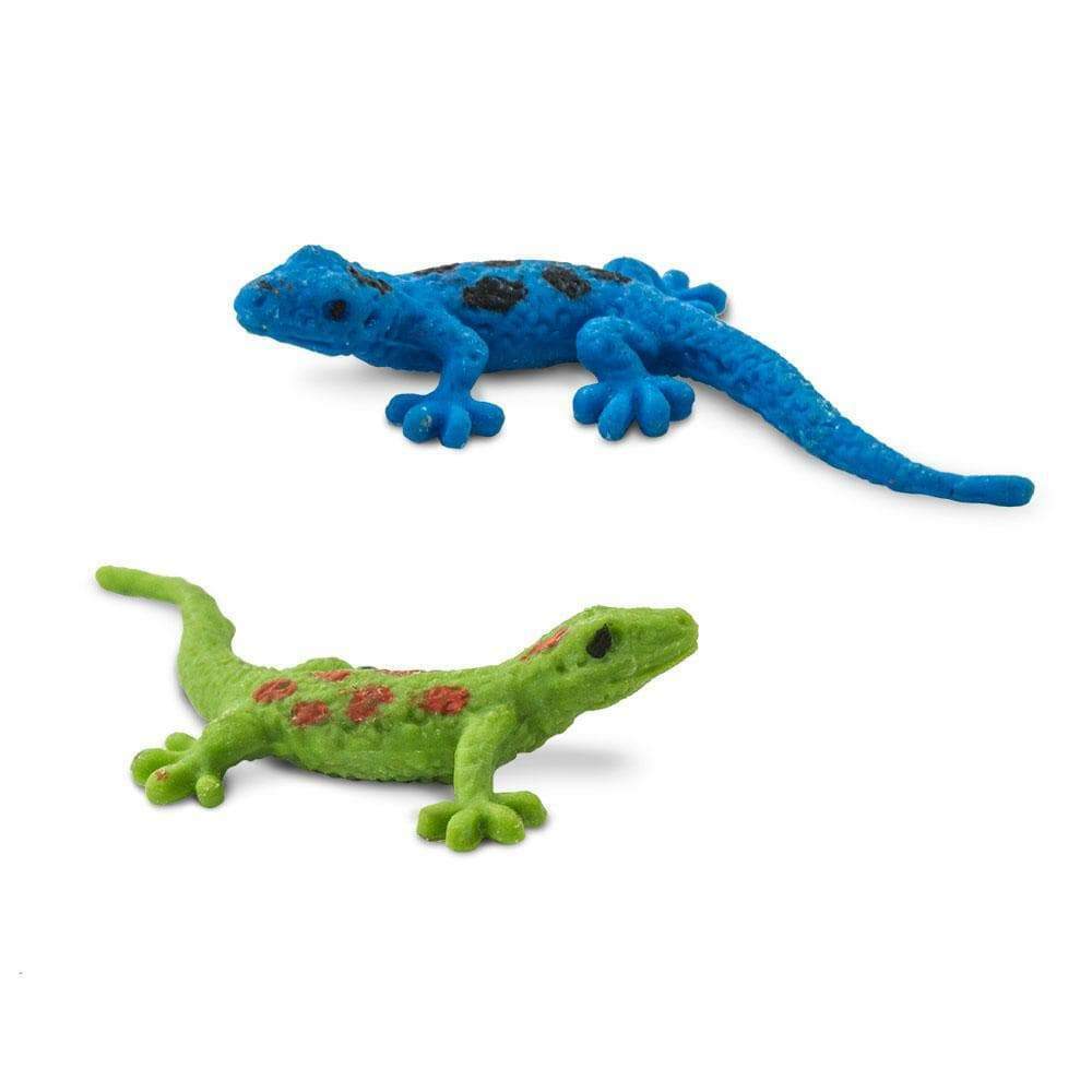 Safari Ltd. Good Luck Minis Collection - Day Geckos in 2 Colors 192 Pieces - Non