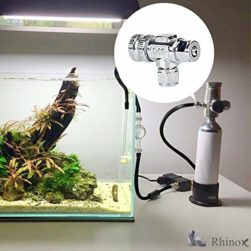 Rhinox Brass Check Valve for Aquariums : Sturdy,Reliable,Anti-Leak,Anti-Backflow