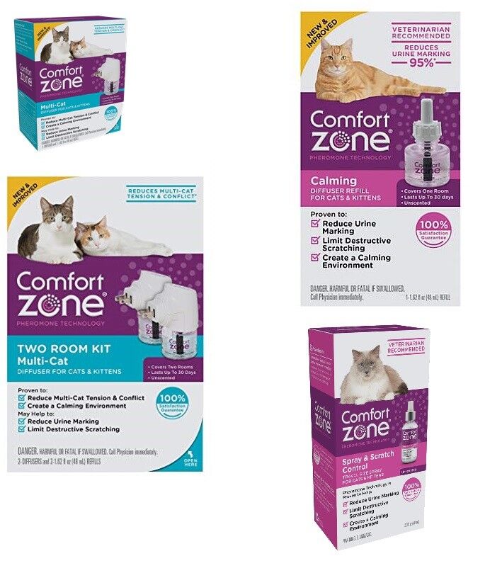 Cat Comfort Zone Refill OR Diffuser OR Spray OR  Pkg Original or Multicat DEAL 
