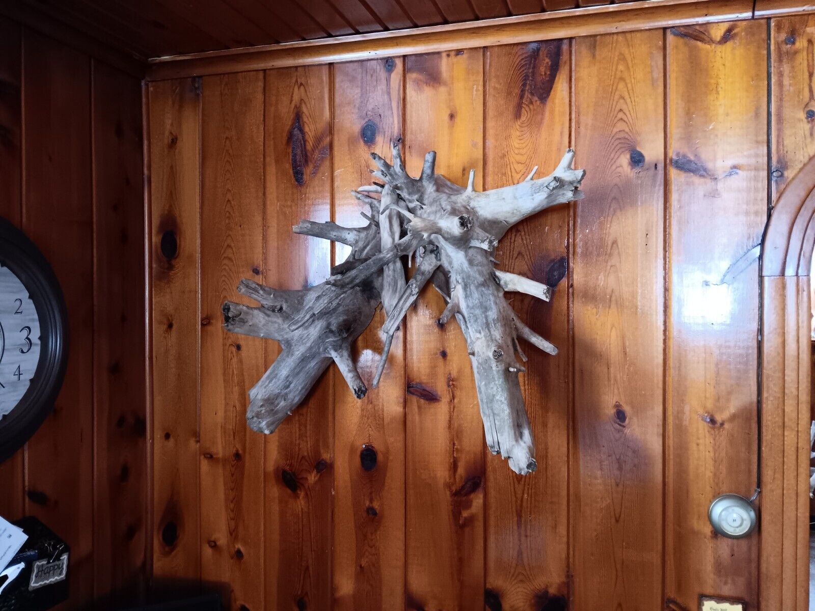 Extra Large Driftwood Wall Sculpture Hanging