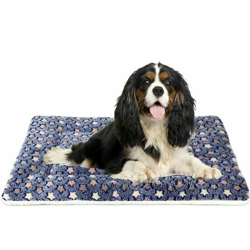Dog Cat Puppy Pet Plush Blanket Mat Warm Sleeping Soft Bed Blankets Supplies US