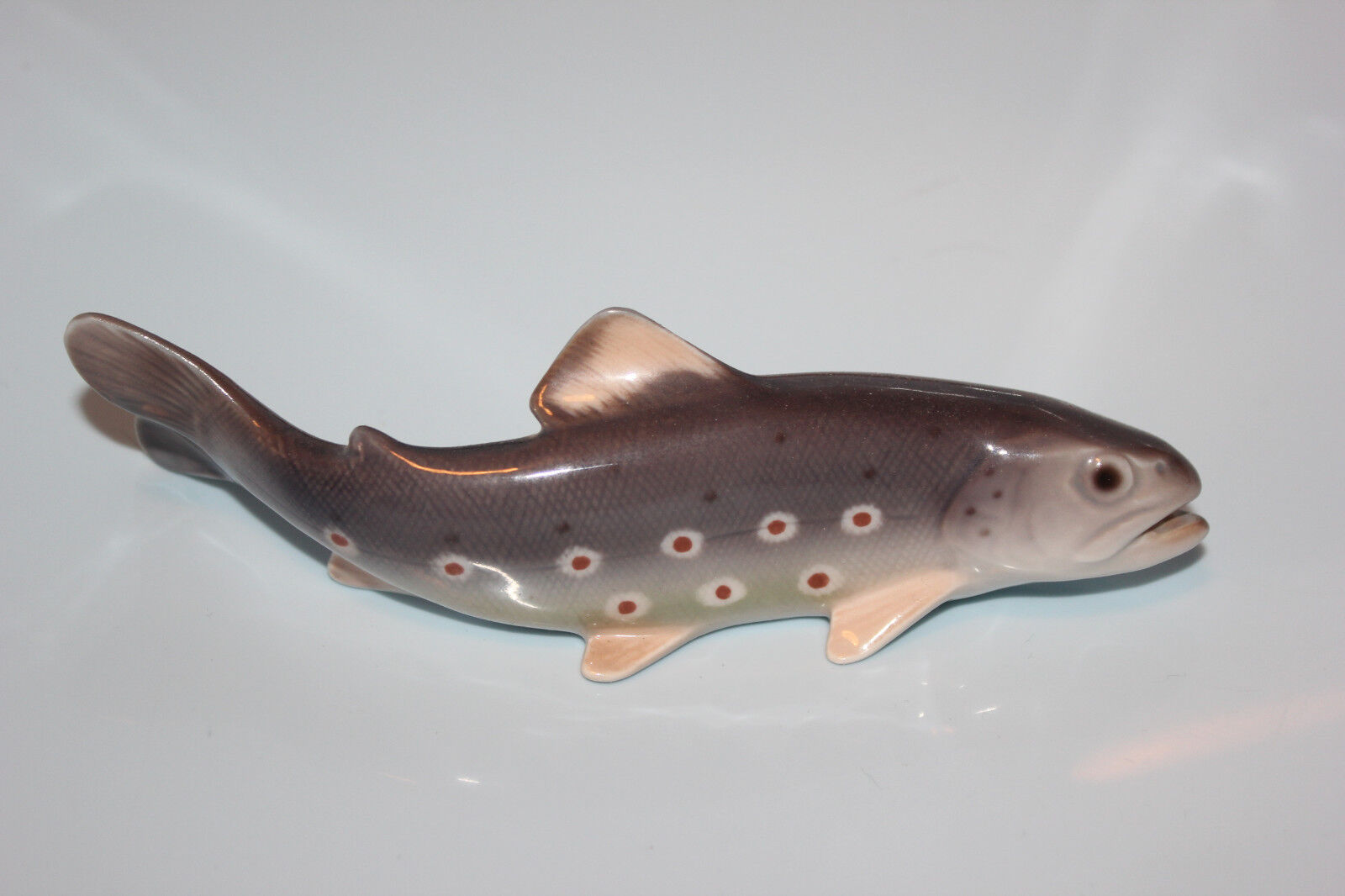 Royal Copenhagen Fish /Trout Porcelain Figurine Excellent Condition #449