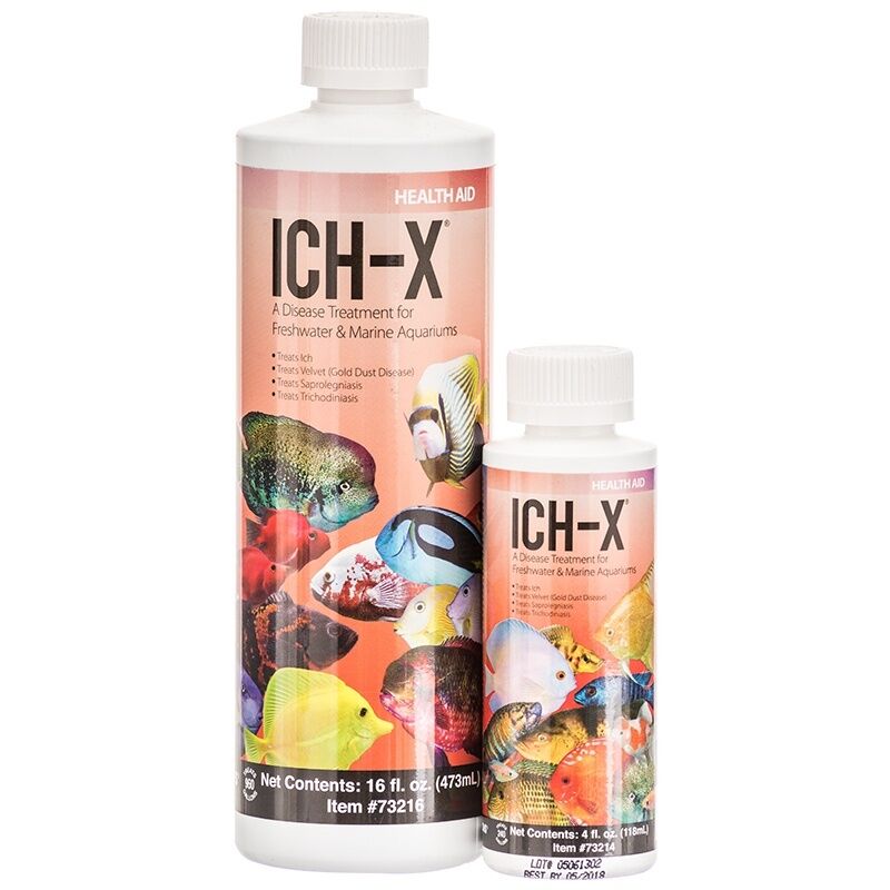 Hikari Ich-X Disease Treatment for Freshwater & Marine Aquariums