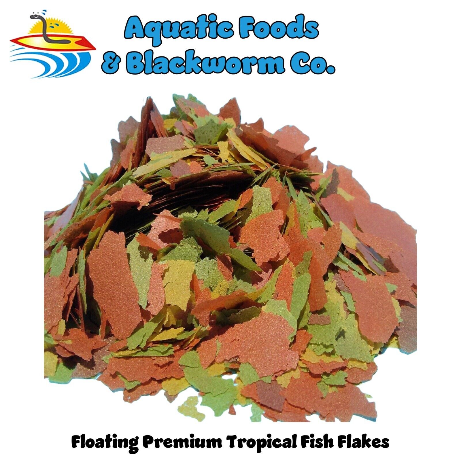Tropical Fish Flakes, Premium All Tropicals, FREE Pellets & Wafers Included.