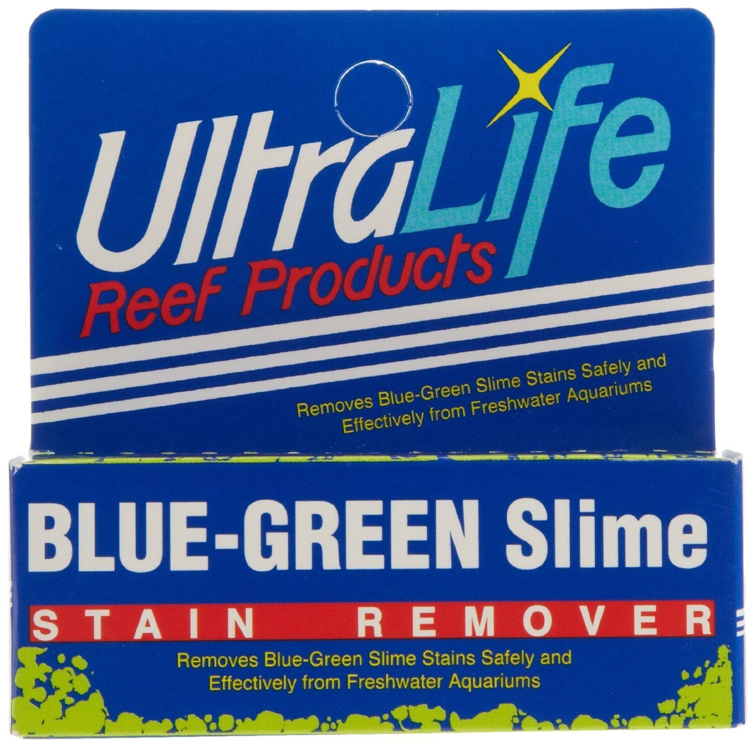 ULTRA BLUE GREEN REMOVER REMOVES ALGAE QUICK FRESHWATER ULTRALIFE  USA