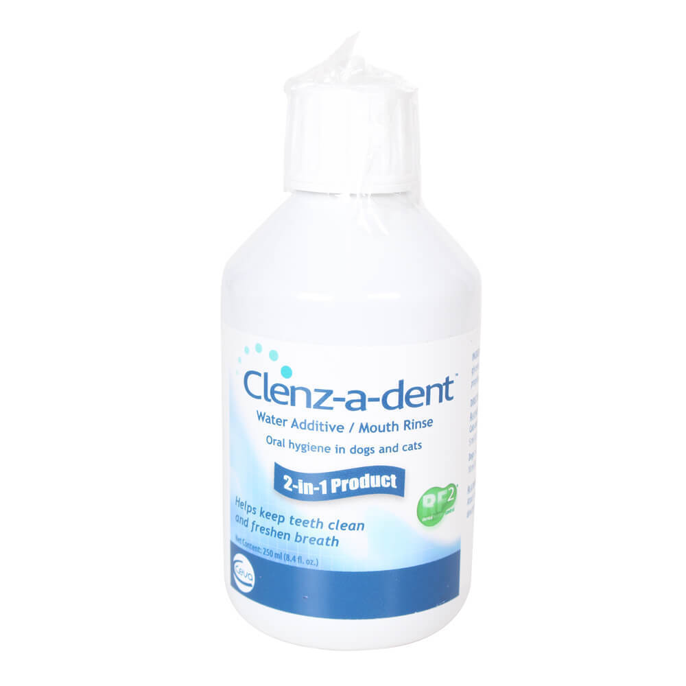 Clenz-A-Dent Oral Hygiene Water Additive - 8.4 fl. oz.
