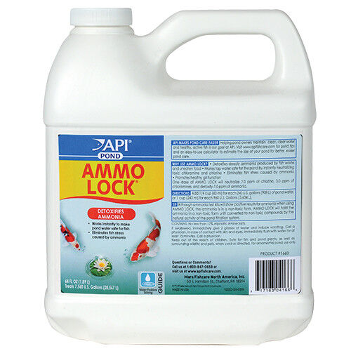 API Ammo Lock Pond Ammonia Detoxifier 64 oz, 166D