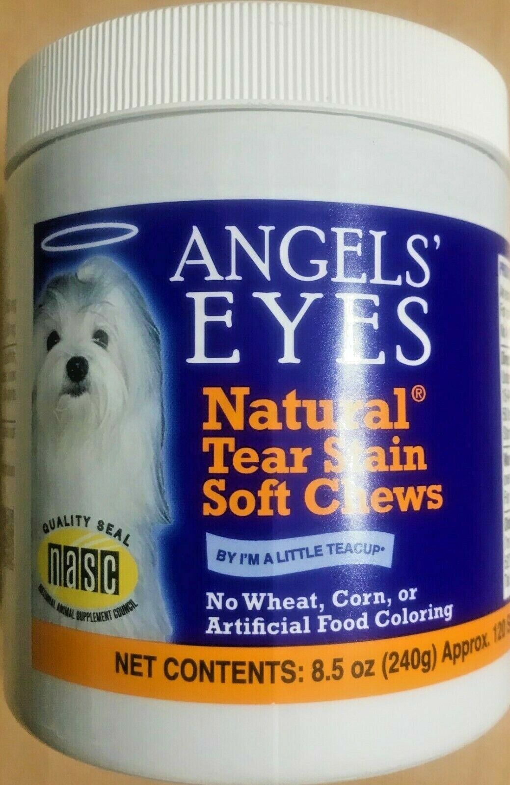 Angels\' Eyes Natural Chicken Formula Soft Chews for Dogs 120 - Count Exp 05-2025