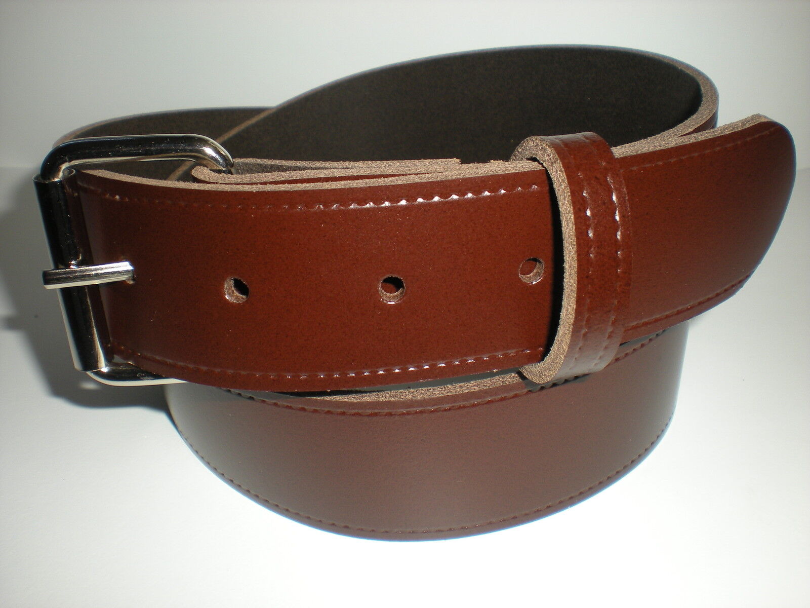 BROWN LEATHER JEAN BELTS SUITABLE FOR MEN AND WOMEN SMALL TO XXL SIZES