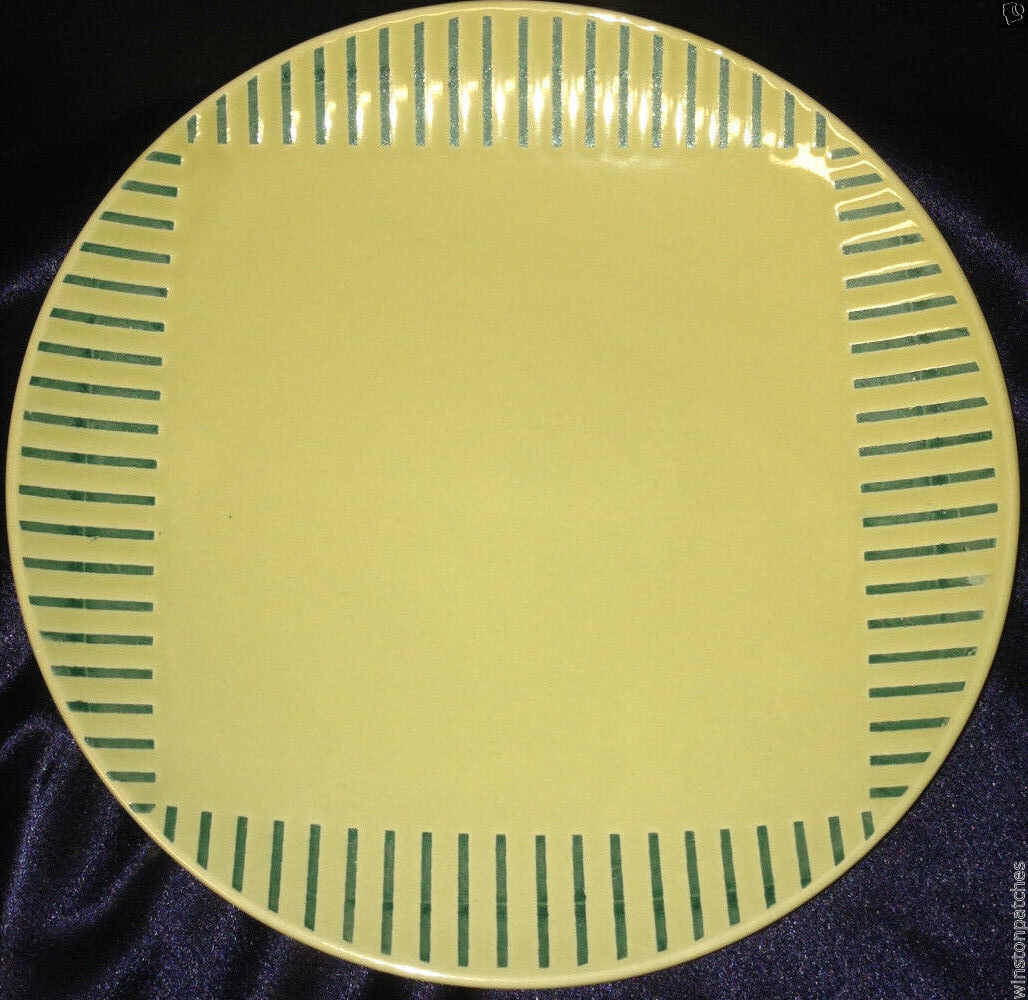 BAUM BROTHERS STYLE EYES GEO COLLECTION SALAD PLATE 8 1/4