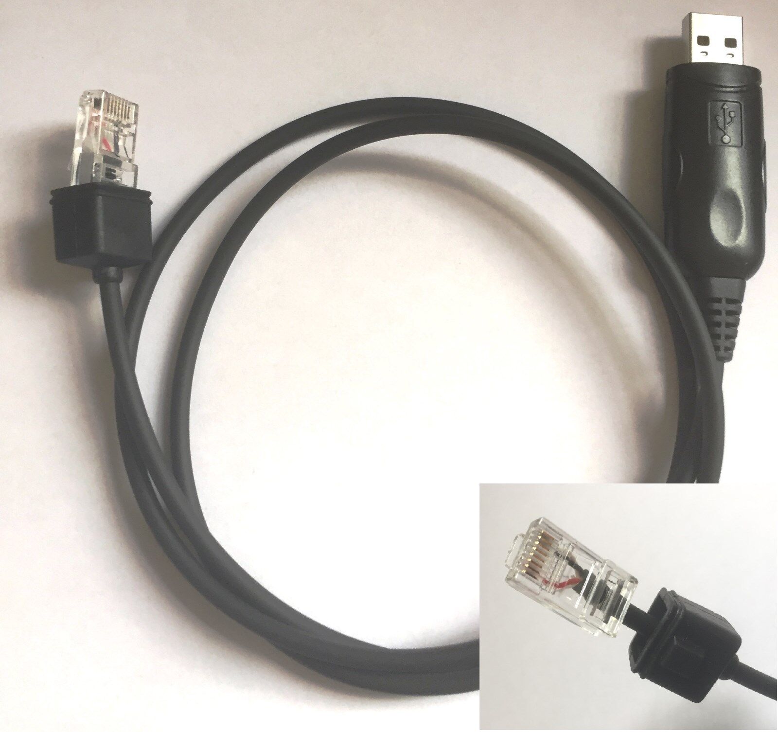 Icom  OPC-1122U USB RIB-Less Programming Program Cable for Icom IC-F Series