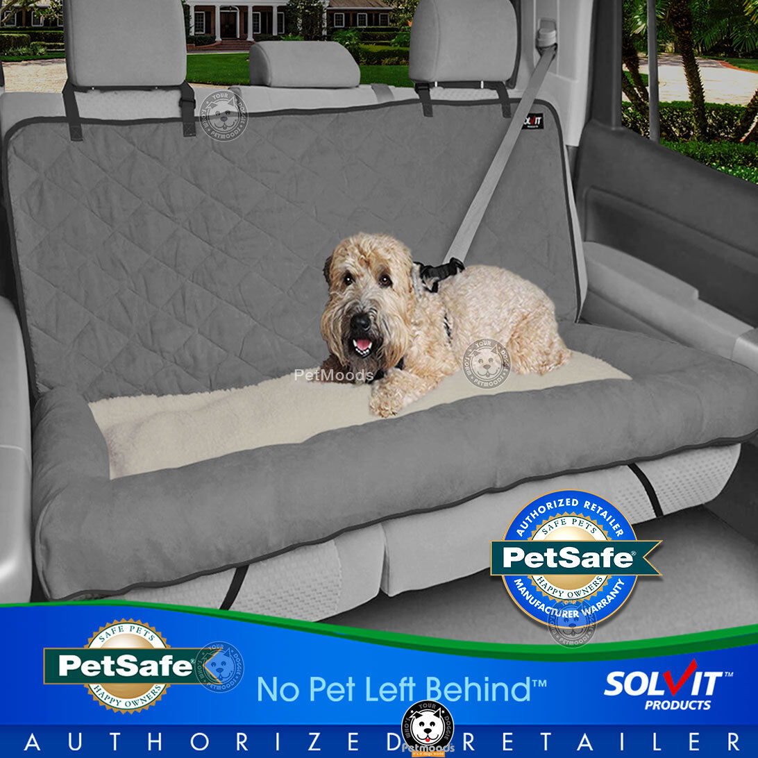 Luxury Pet Dog Car Seat Cover SUV Bench Bolster Cuddler Large by PetSafe Solvit