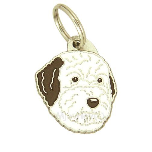 Dog name ID Tag,  Lagotto romagnolo, Personalized, Engraved, Handmade, Charm