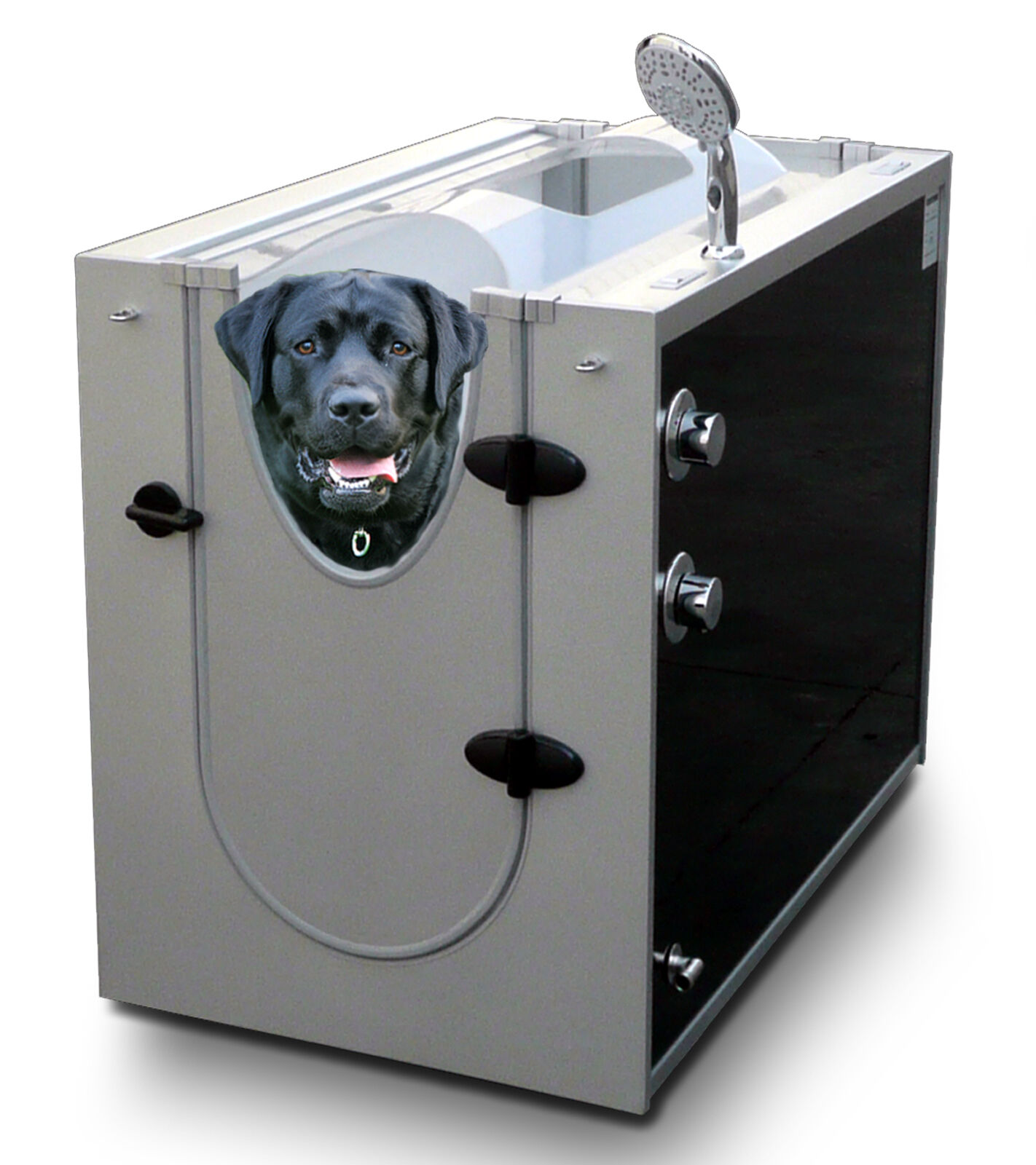 PORTABLE DOG SPA ENCLOSURE BATH TUB SHOWER WASH FOR HOME PET OUTDOOR