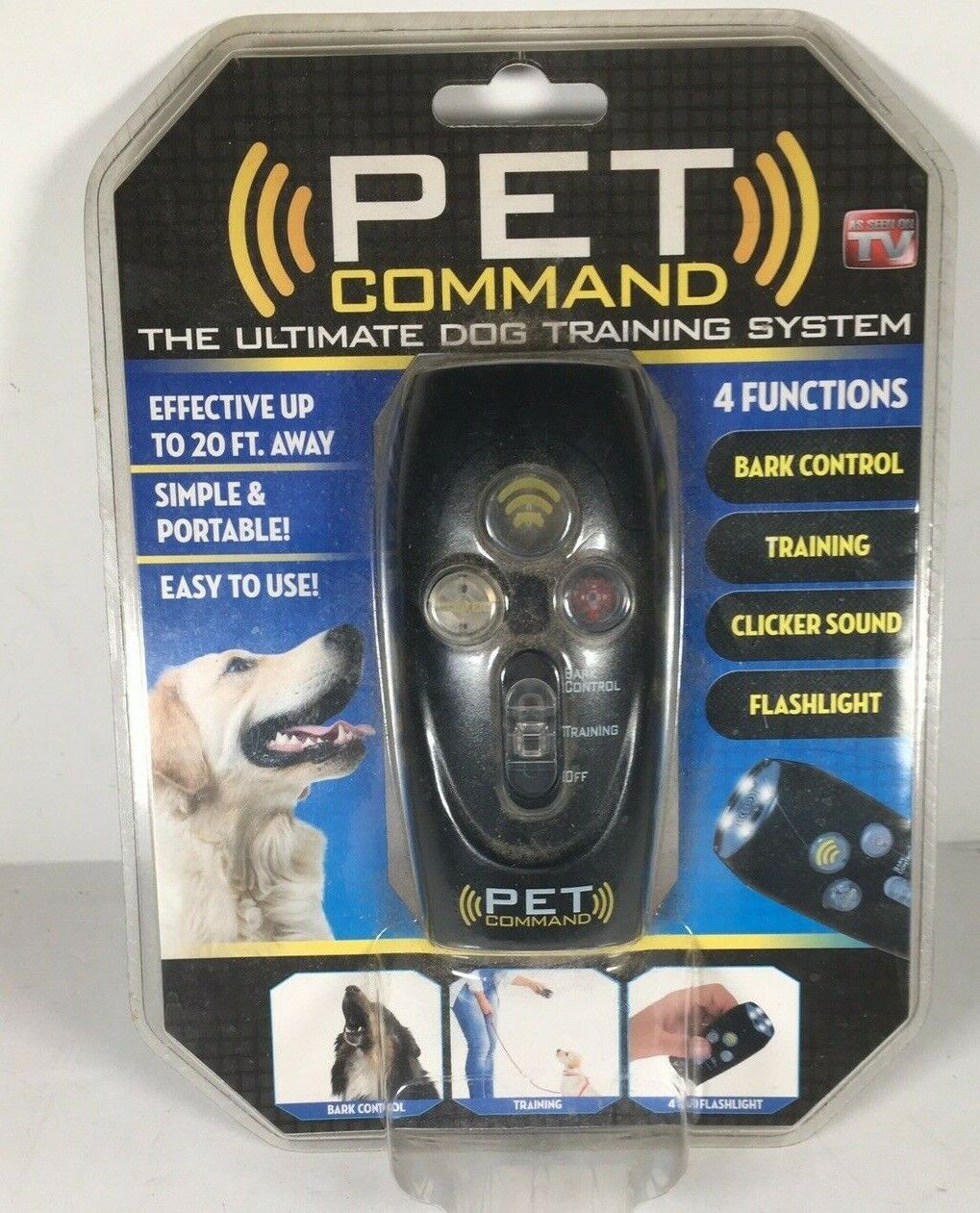 As Seen On TV Pet Command The Ultimate Dog Training System NEW