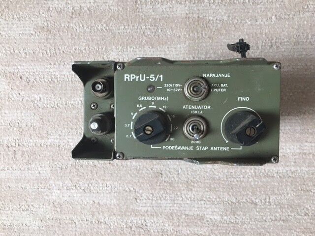 RADIO DEVICE RPRU 5/1  ROCKWELL COLLINS  PRC-515 RU20 RELATED RARE