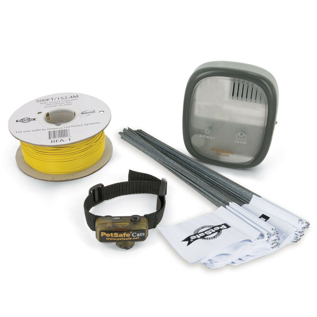 PetSafe PCF-1000-20 Deluxe In-Ground Cat Fence 20G Wire 500' Solid Core