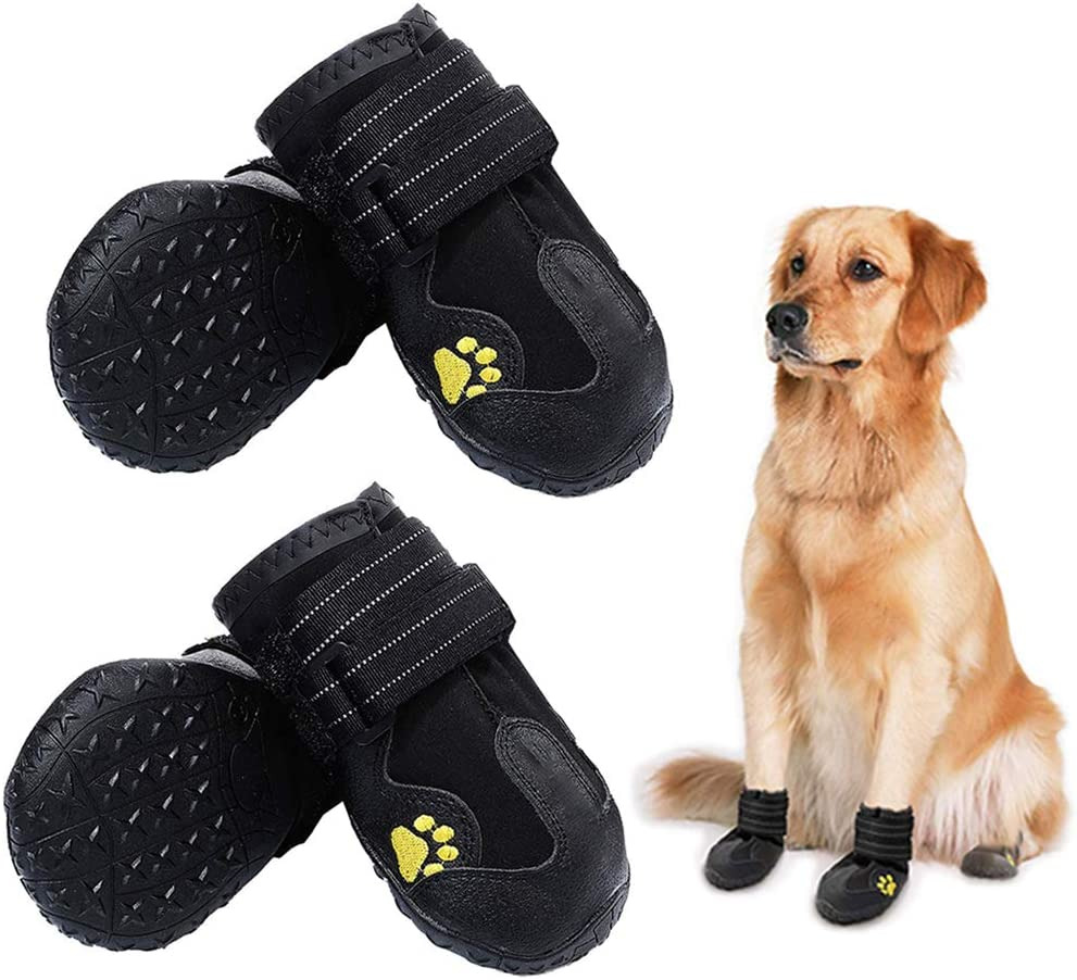 Waterproof Dog Boots, Dog Outdoor Shoes, Pet Rain Boots, Running Shoes for Mediu