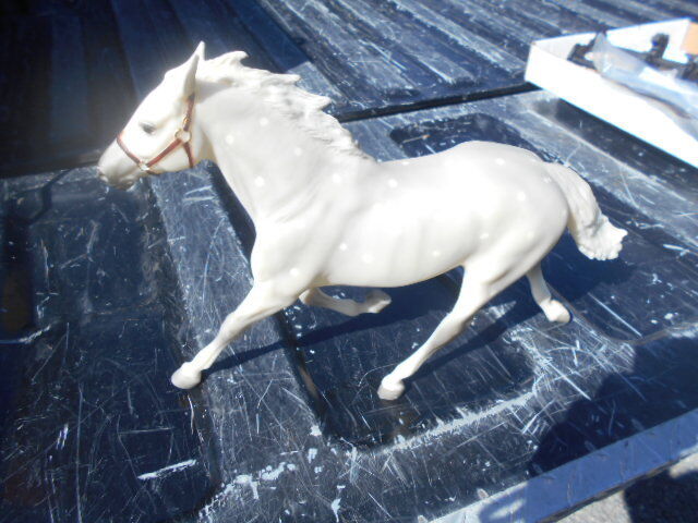 Old Breyer horse Pacer Laag standardbred grey dapple limited edition 9984/10,000