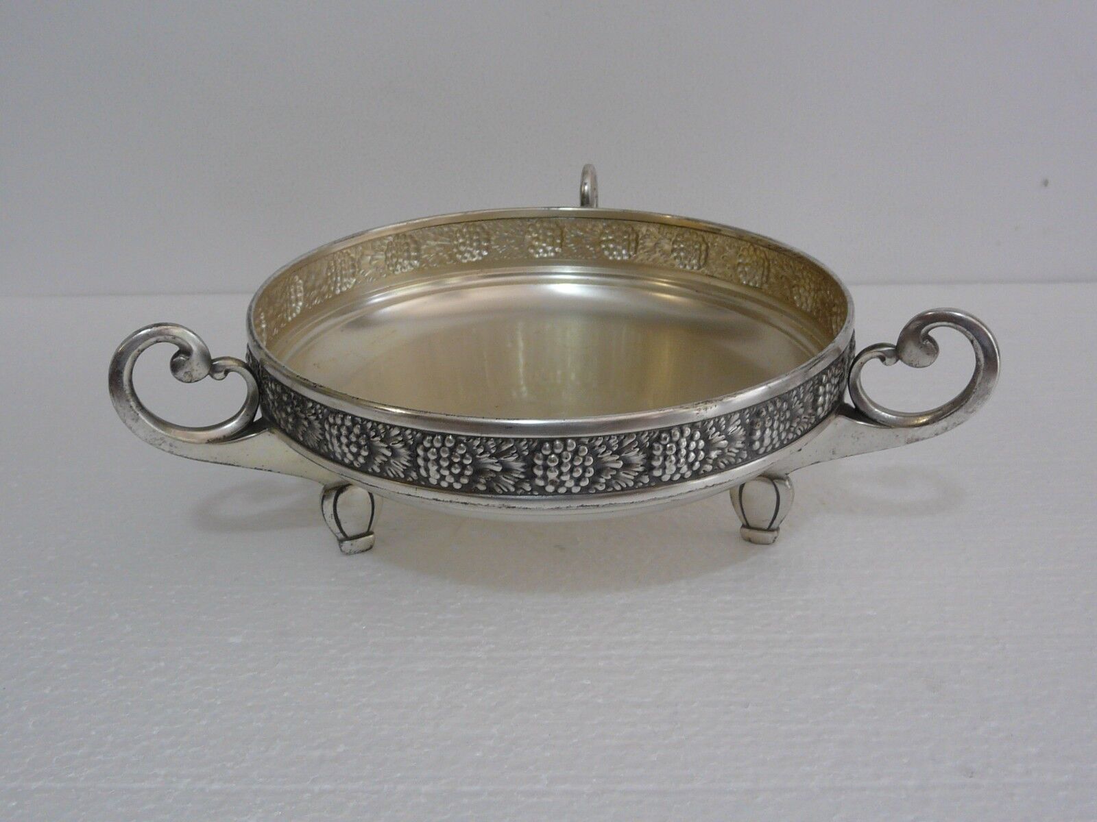 Beautiful Rare Silverplated Brass “WMF” Art Nouveau Footed Bowl / Planter