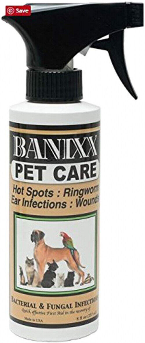 Banixx Pet Care For Dog Ear Infections, Hot Spots, Ringworm, Itchy Skin and Skin