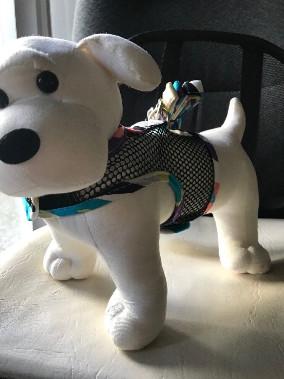 Hawaiian Cool Mesh Dog Harness with Matching Leash for Dog XS - L