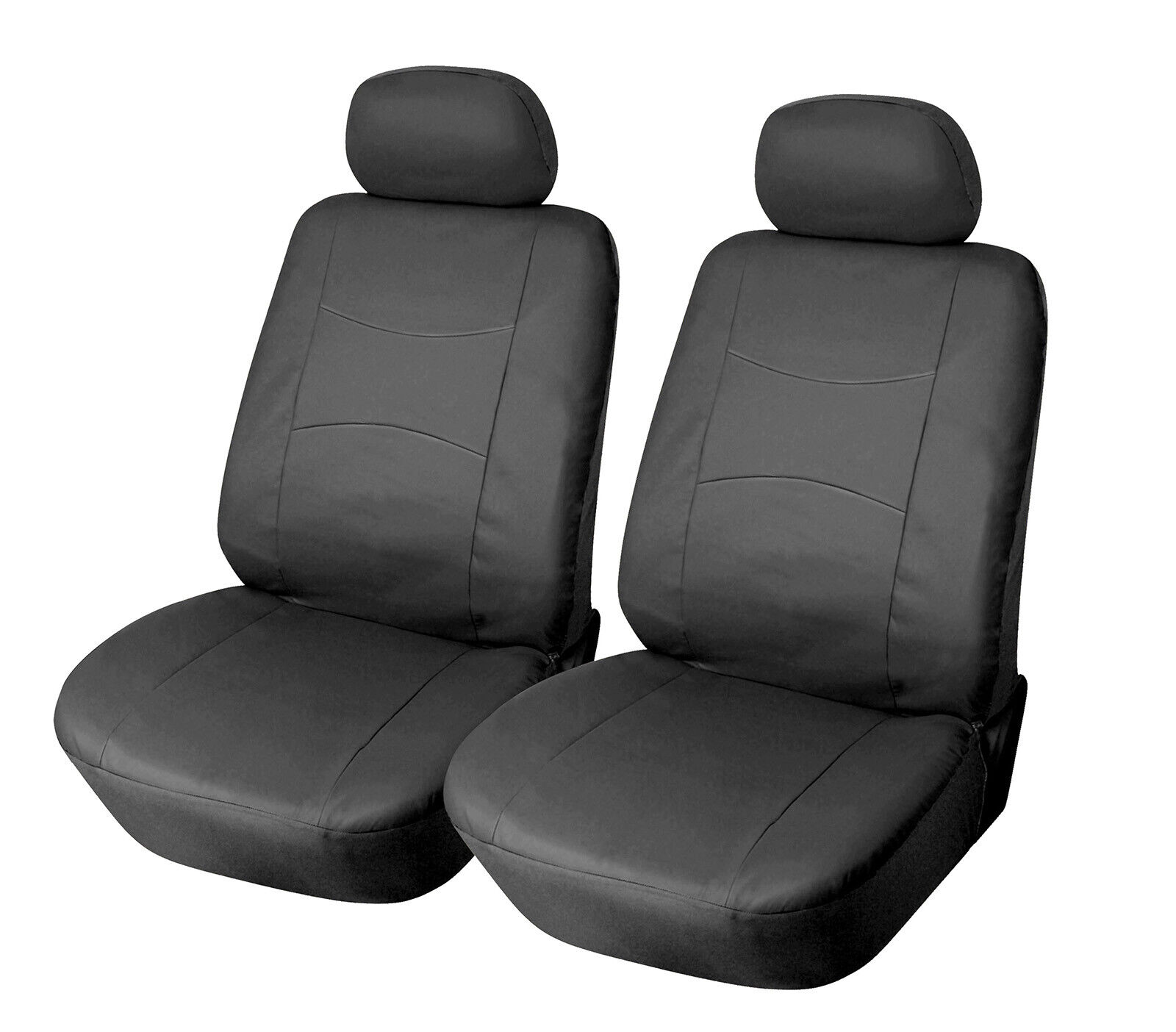 Leather like 2 Front Car Seat Covers for Toyota #7159
