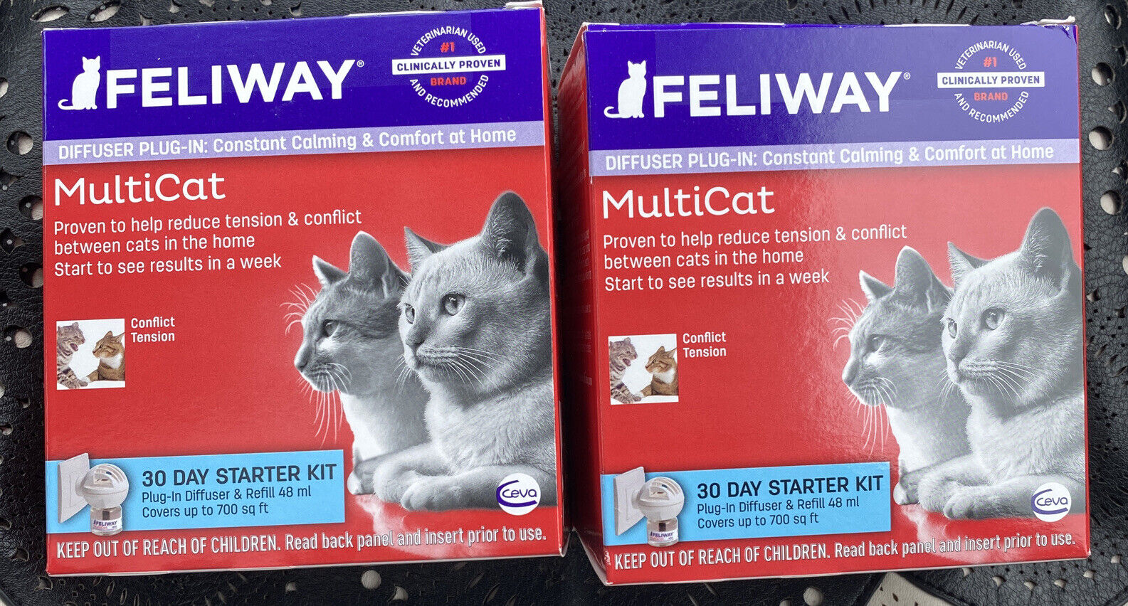 Feliway Multicat 30 day starter kit (2 boxes)