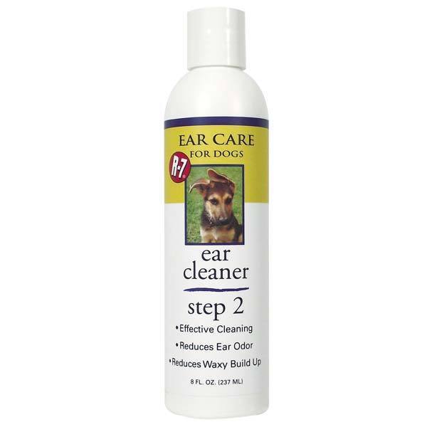 R7 Step 2 Pro Ear Cleaner For Dogs & Cats Gentle Pet Grooming Aid - Choose Size