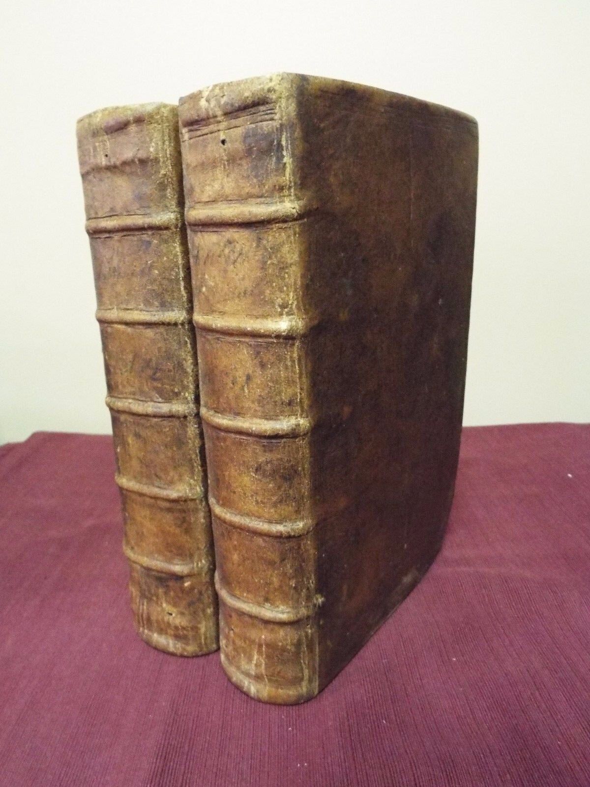 1657 Bible KJV - First / Only English Official Dutch Bible - 2 Volumes