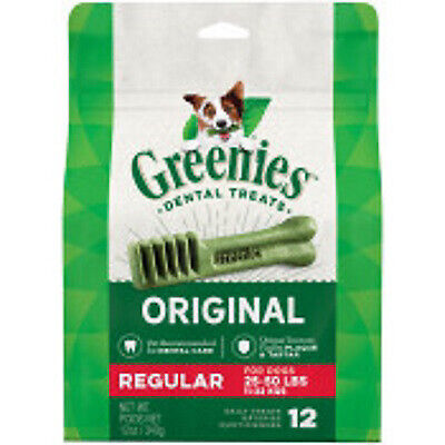 Greenies 04117 Treat-Pak For Regular Dogs, 12 oz.