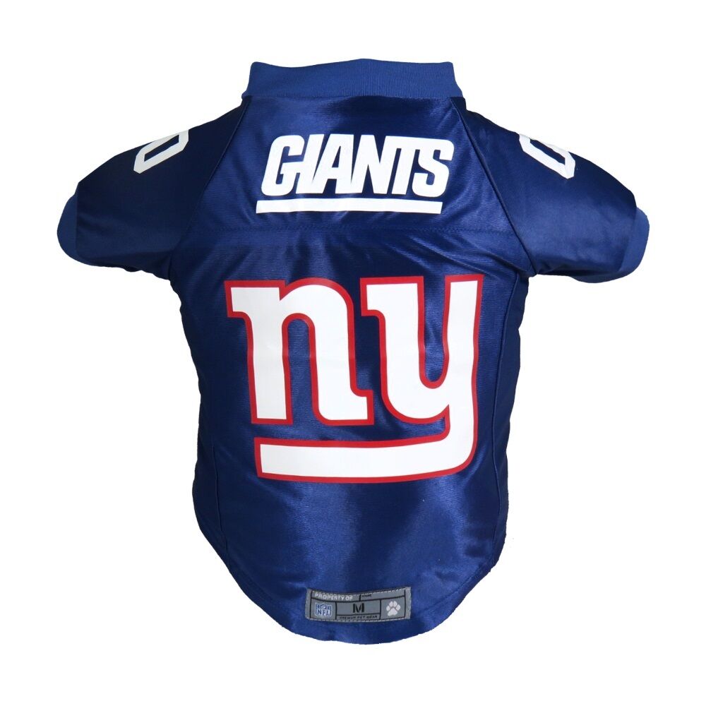 NEW YORK GIANTS NFL Littlearth Premium Dog Jersey Blue Sizes XS-Big Dog