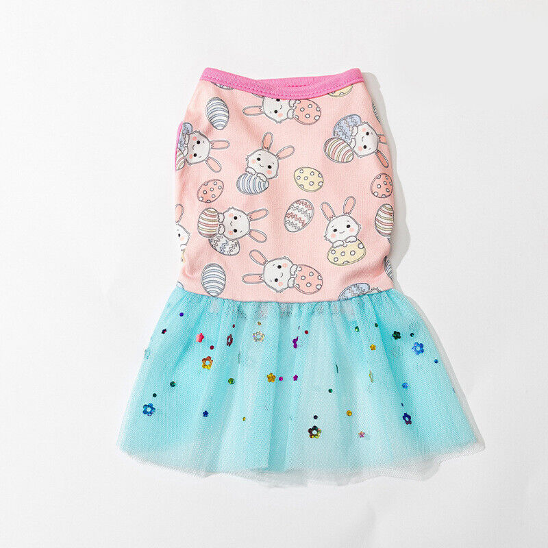 Pet Clothes puppy Dog Cat Lace Skirt Summer Dog Princess Dress Apparel Slim ☆