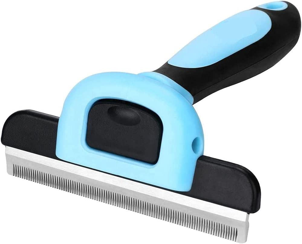 Deshedding Tool for Dogs & Pet Grooming Brush for Small, Medium & Large Dogs, Ca