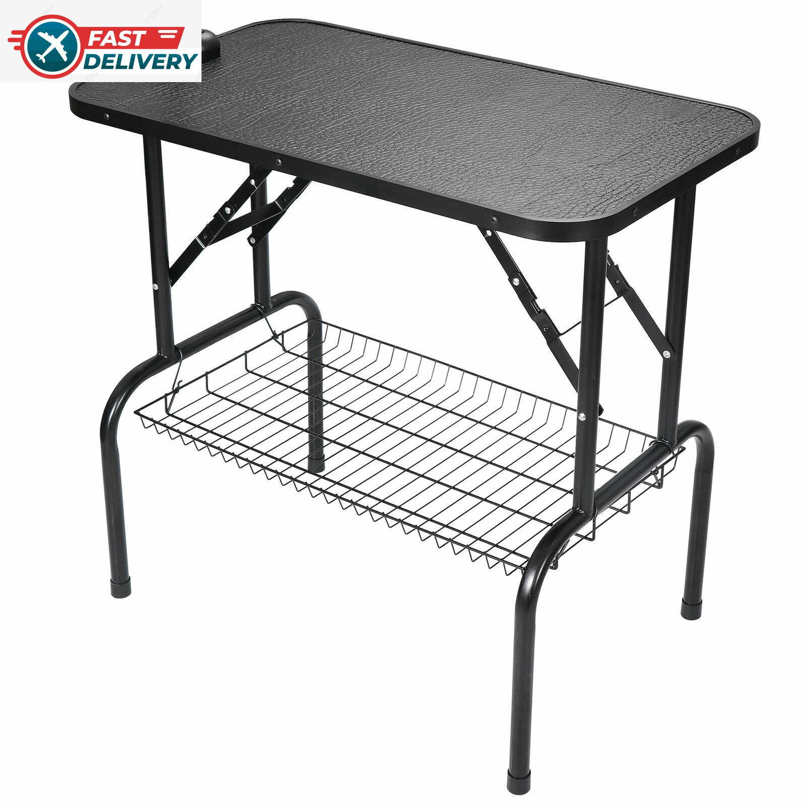 Foldable Pet Dog Cat Grooming Table W/Adjustable Arm & Noose 32