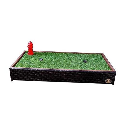 Porch Potty Artificial Grass for Dogs with Sprinkler - Top of The line Premium
