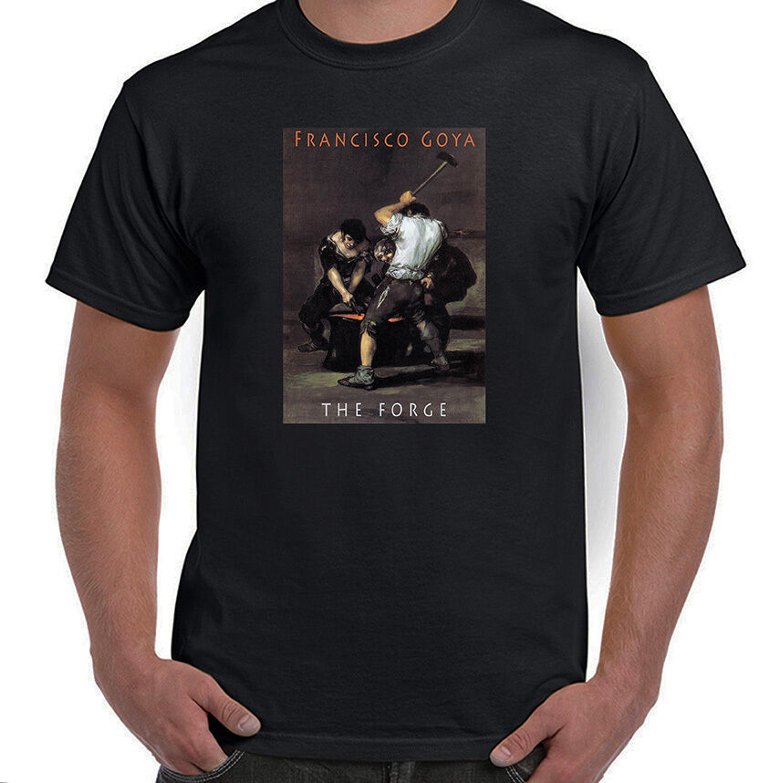 The Forge by Francisco Goya, Blacksmithing, T-Shirt, All Sizes & Styles, NWT