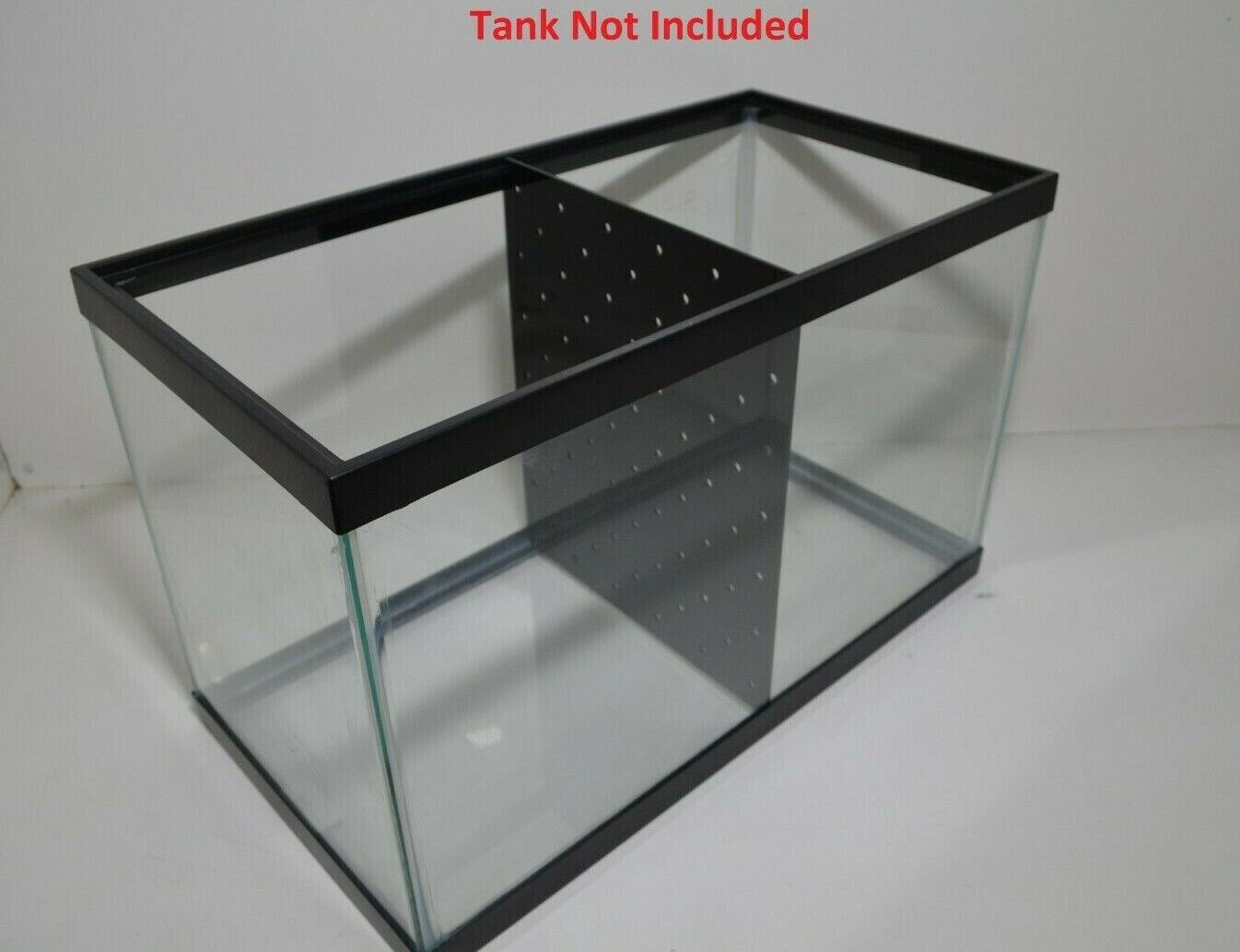 10 Gallon Fish Tank Divider ( No Suction Cups Required)