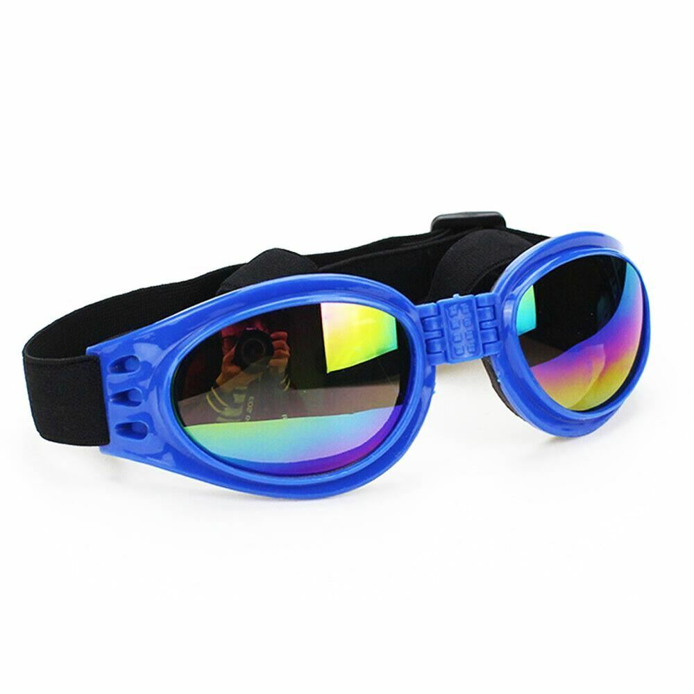 Dog Cat Goggles Eye UV Protection Fold-able Adjustable Waterproof Pet Sunglasses