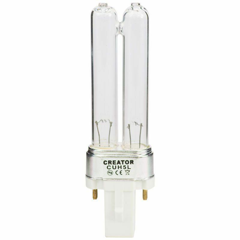 Aquatop 5 Watt UV Replacement Bulb AF-300 AF-400 SP5UV PFUV-15  Part# R5WUV-SQ